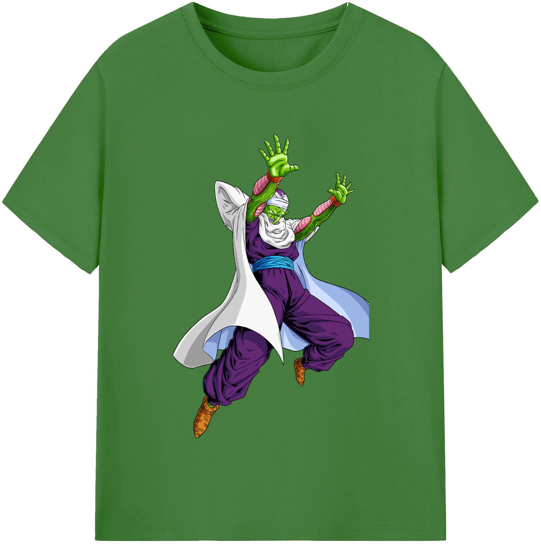 （画像用） ドラゴンボール ピッコロ DRAGON BALL Piccolo レディースカジュアルプリントTシャツ（綿100％）